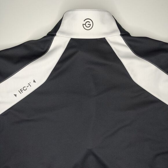 Galvin Green IFC-1 Gore Windstopper 1/4 Zip Jacket Mens XXL 3XL Black Blue Logos - Picture 4 of 10
